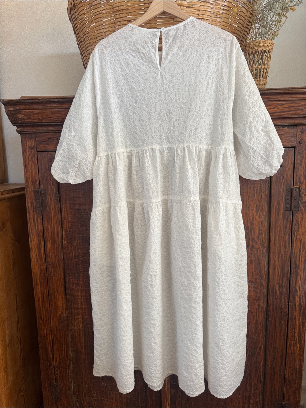 Intentionally Blank Collin Dress from Garmentory Free Size cotton Tiered Dress - Picture 11 of 14